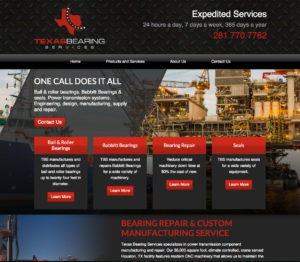 Custom Designed Business Website