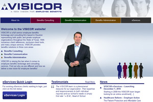 consulting firm website design